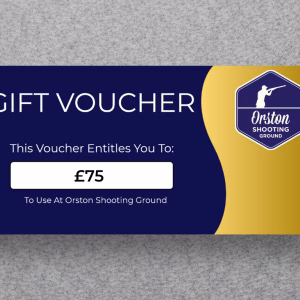 clay shooting gift voucher